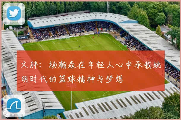 文胖：杨瀚森在年轻人心中承载姚明时代的篮球精神与梦想