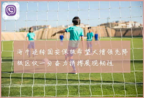 海牛逆转国安保级希望大增领先降级区仅一分奋力拼搏展现韧性